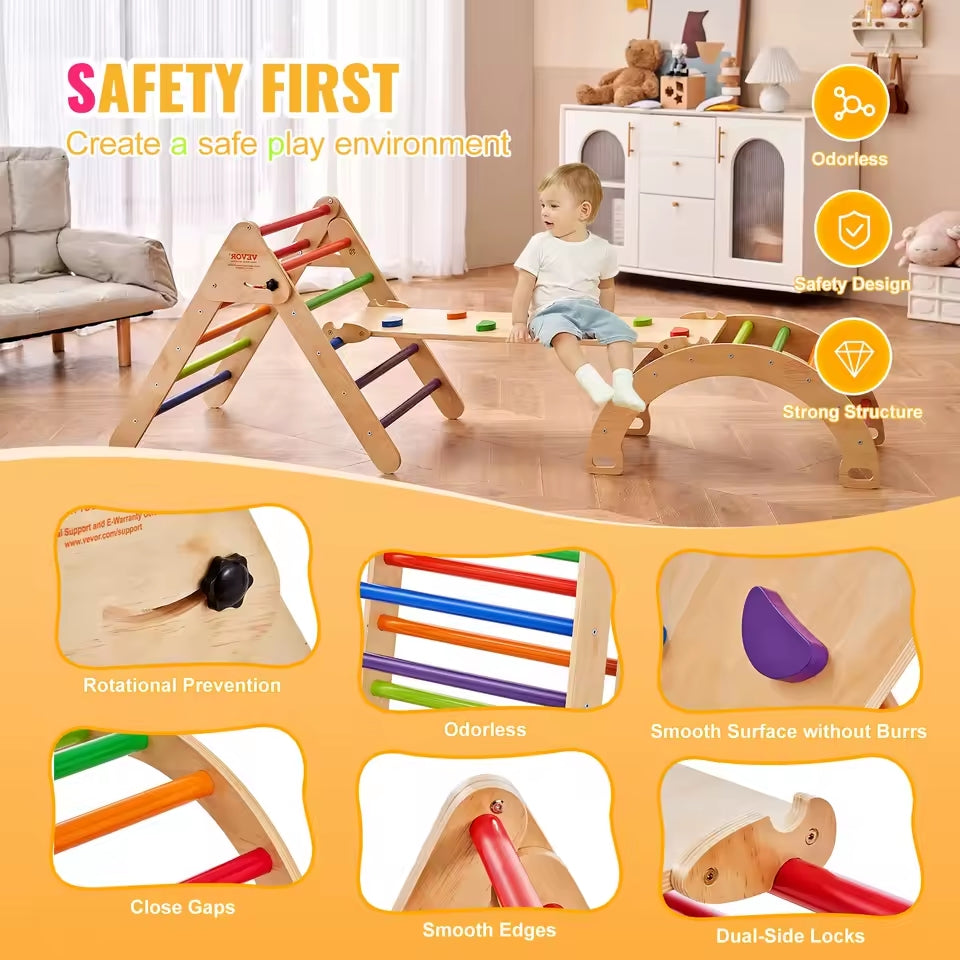 WonderWood Climb & Play Set